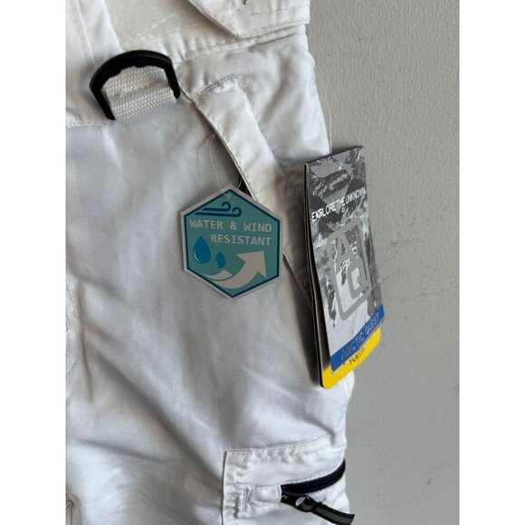 Arctic Quest Unisex Kids Insulated Windproof Winter Snow Pants White Sz XS (5/6) - Picture 3 of 9